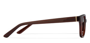 Brown Wayfarer Full Rim Unisex Eyeglasses by Lenskart Air Online-121858