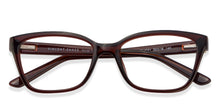 Load image into Gallery viewer, Brown Wayfarer Full Rim Unisex Eyeglasses by Lenskart Air Online-121858