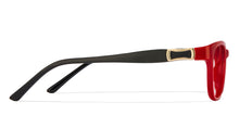 Load image into Gallery viewer, Red Cat Eye Full Rim Women Eyeglasses by Lenskart Air Online-122231
