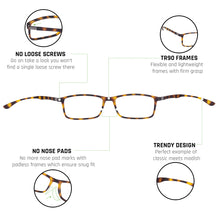 Load image into Gallery viewer, Brown Rectangle Full Rim Unisex Eyeglasses by Lenskart Air Online-115403