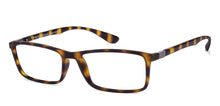 Load image into Gallery viewer, Brown Rectangle Full Rim Unisex Eyeglasses by Lenskart Air Online-115403