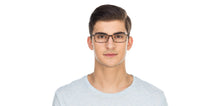 Load image into Gallery viewer, Brown Rectangle Full Rim Unisex Eyeglasses by Lenskart Air Online-115403