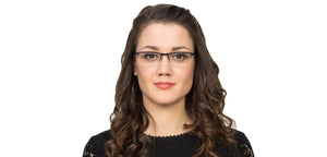 Blue Rectangle Half Rim Unisex Eyeglasses by Vincent Chase Online-116187