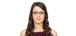 Black Cat Eye Full Rim Women Eyeglasses by Vincent Chase VC-116196