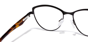 Black Cat Eye Full Rim Women Eyeglasses by Vincent Chase VC-116196