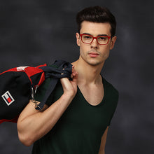 Load image into Gallery viewer, Red Rectangle Full Rim Unisex Eyeglasses by Vincent Chase Online-120360