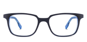 Blue Rectangle Full Rim Unisex Eyeglasses by Vincent Chase Online-120363
