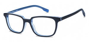 Blue Rectangle Full Rim Unisex Eyeglasses by Vincent Chase Online-120363