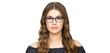 Load image into Gallery viewer, Blue Rectangle Full Rim Unisex Eyeglasses by Vincent Chase Online-120363