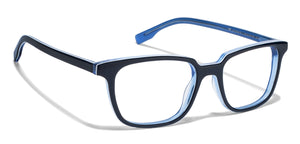 Blue Rectangle Full Rim Unisex Eyeglasses by Vincent Chase Online-120363