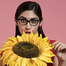 Load image into Gallery viewer, Black Cat Eye Full Rim Women Eyeglasses by Vincent Chase Online-116379