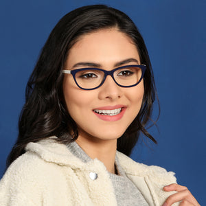 Black Cat Eye Full Rim Women Eyeglasses by Vincent Chase VC-120678