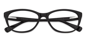 Black Cat Eye Full Rim Women Eyeglasses by Vincent Chase Online-116393