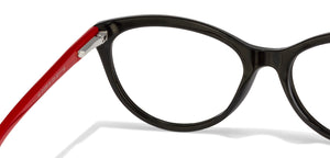 Black Cat Eye Full Rim Women Eyeglasses by Vincent Chase Online-121713