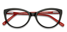Load image into Gallery viewer, Black Cat Eye Full Rim Women Eyeglasses by Vincent Chase Online-121713