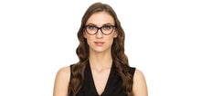 Load image into Gallery viewer, Blue Cat Eye Full Rim Women Eyeglasses by Vincent Chase Online-121715