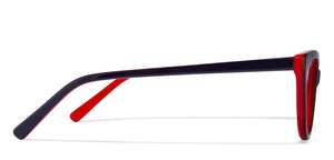 Blue Cat Eye Full Rim Women Eyeglasses by Vincent Chase Online-121715