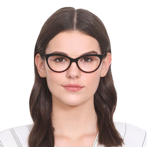 Black Cat Eye Full Rim Women Eyeglasses by Vincent Chase Online-121717