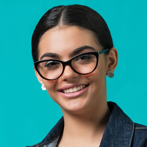 Black Cat Eye Full Rim Women Eyeglasses by Vincent Chase Online-121717