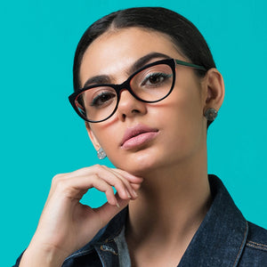 Black Cat Eye Full Rim Women Eyeglasses by Vincent Chase Online-121717