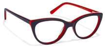 Load image into Gallery viewer, Blue Cat Eye Full Rim Women Eyeglasses by Vincent Chase Online-121723