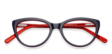 Load image into Gallery viewer, Blue Cat Eye Full Rim Women Eyeglasses by Vincent Chase Online-121723