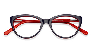 Blue Cat Eye Full Rim Women Eyeglasses by Vincent Chase Online-121723