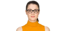 Load image into Gallery viewer, Black Cat Eye Full Rim Women Eyeglasses by Vincent Chase Online-116413