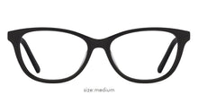 Load image into Gallery viewer, Black Cat Eye Full Rim Women Eyeglasses by Vincent Chase Online-116413