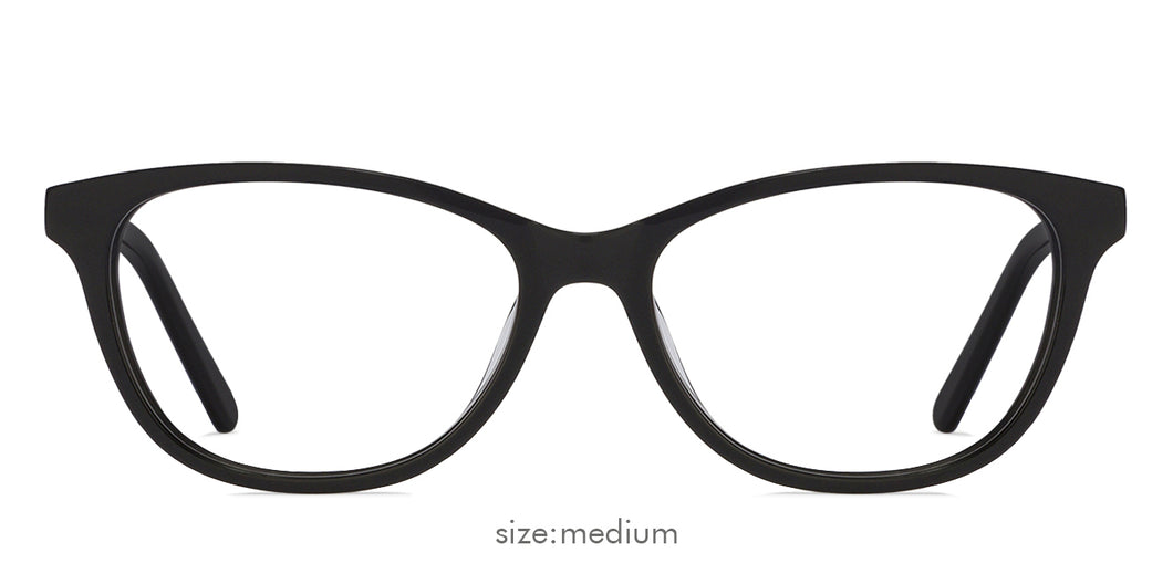 Black Cat Eye Full Rim Women Eyeglasses by Vincent Chase Online-116413