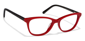 Red Cat Eye Full Rim Women Eyeglasses by Vincent Chase Online-121701