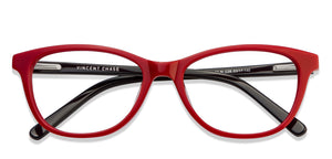 Red Cat Eye Full Rim Women Eyeglasses by Vincent Chase Online-121701