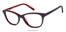 Load image into Gallery viewer, Blue Cat Eye Full Rim Women Eyeglasses by Vincent Chase Online-121703