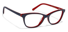 Load image into Gallery viewer, Blue Cat Eye Full Rim Women Eyeglasses by Vincent Chase Online-121703