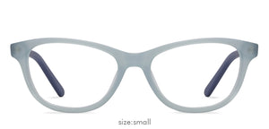 Blue Cat Eye Full Rim Women Eyeglasses by Vincent Chase Online-121707