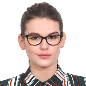 Tortoise Cat Eye Full Rim Women Eyeglasses by Vincent Chase VC-128968