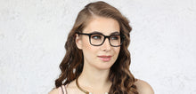 Load image into Gallery viewer, Black Wayfarer Full Rim Unisex Eyeglasses by Vincent Chase Online-116417