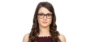 Black Wayfarer Full Rim Unisex Eyeglasses by Vincent Chase Online-116417