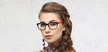 Load image into Gallery viewer, Black Square Full Rim Unisex Eyeglasses by Vincent Chase Online-116425