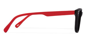 Black Square Full Rim Unisex Eyeglasses by Vincent Chase Online-116425