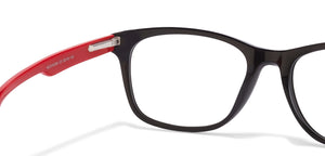 Black Square Full Rim Unisex Eyeglasses by Vincent Chase Online-116425