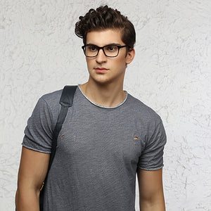 Tortoise Wayfarer Full Rim Unisex Eyeglasses by Vincent Chase Online-116428