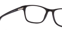 Load image into Gallery viewer, Black Wayfarer Full Rim Unisex Eyeglasses by Vincent Chase Online-116429