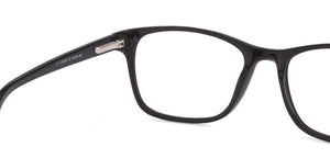 Black Wayfarer Full Rim Unisex Eyeglasses by Vincent Chase Online-116429