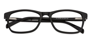 Black Wayfarer Full Rim Unisex Eyeglasses by Vincent Chase Online-116429