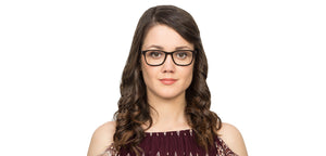 Brown Wayfarer Full Rim Unisex Eyeglasses by Vincent Chase Online-116431