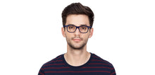 Load image into Gallery viewer, Blue Wayfarer Full Rim Unisex Eyeglasses by Vincent Chase Online-121674