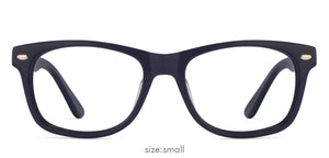 Blue Wayfarer Full Rim Unisex Eyeglasses by Vincent Chase Online-121674