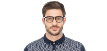 Load image into Gallery viewer, Black Rectangle Full Rim Unisex Eyeglasses by Vincent Chase Online-116437