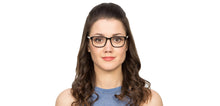 Load image into Gallery viewer, Black Rectangle Full Rim Unisex Eyeglasses by Vincent Chase Online-116437
